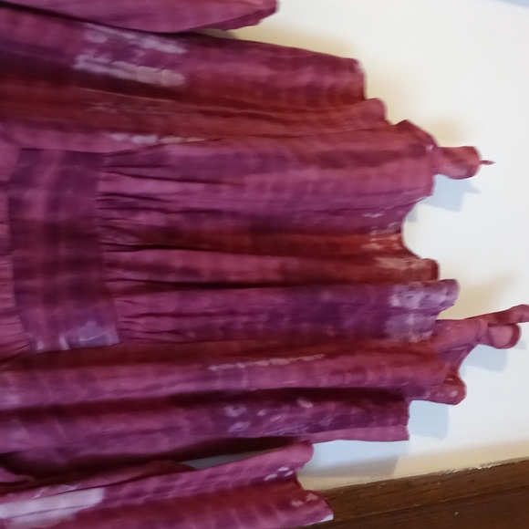 Sale Last Chance🎉Soft Surroundings Mauve tie-dye cover up - Picture 5 of 5